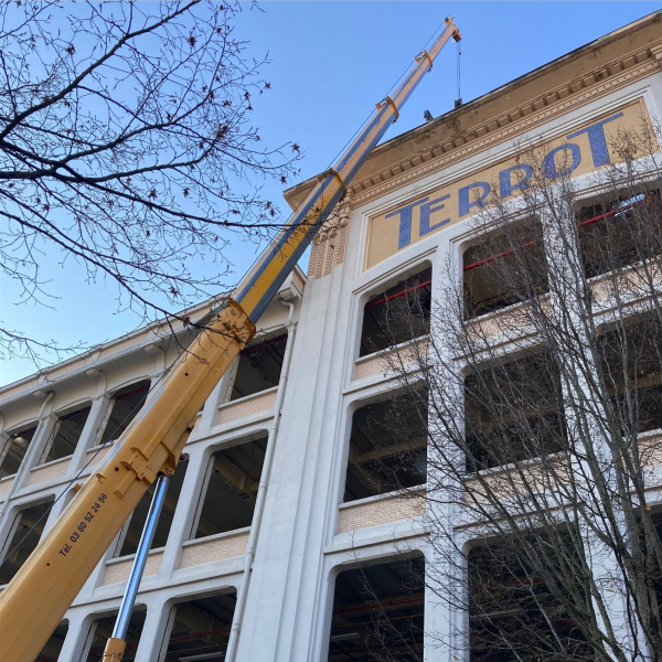 Travaux préparatoire C3B usine Terrot